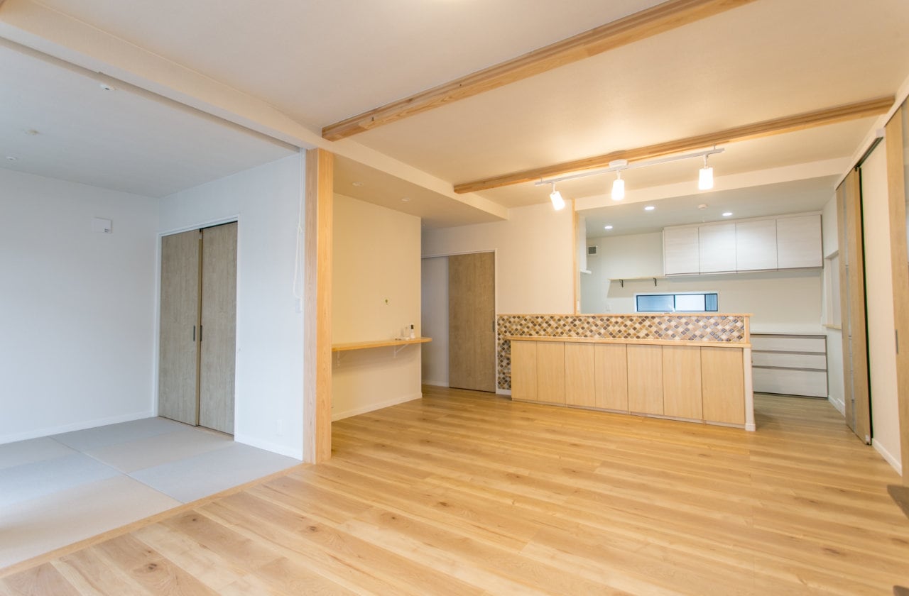 木とタイルと隠し部屋の家 南アルプス市 画像5