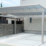 甲府市 カーポート・アプローチ 施工画像1 サムネイル