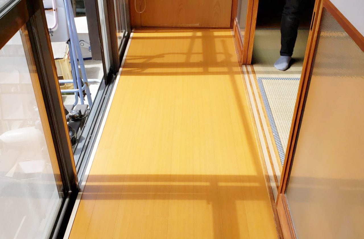 バリアフリー 段差解消 施工事例1