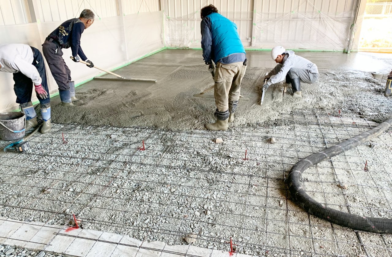 南アルプス市 倉庫新築 施工画像4